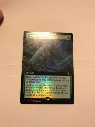 Mtg Once Upon A Time Foil Extended Art. 2