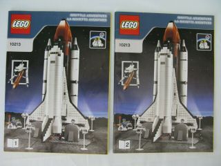 Lego Space Shuttle Adventure 10213 Instruction Manuals Only