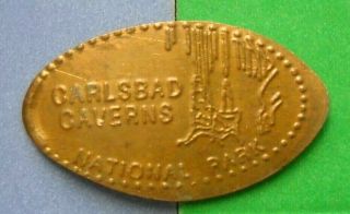Carlsbad Caverns National Park Elongated Penny Mexico Usa Cent Souvenir Coin