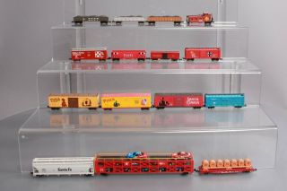 Bachmann,  High Speed,  Life Like,  Atlas & Other N Scale Assorted Freight Cars [15