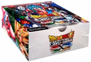 Dragon Ball Tcg Cross Worlds Series 3 Booster Box Dbs - B03