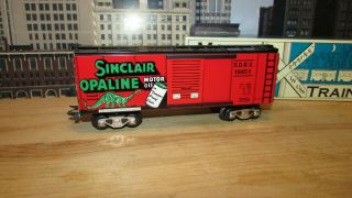 Marx,  Modern Marx Scale Sinclair Box Car.  73410.  Ob Looks Pretty Good.