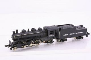 Bachmann N Scale York Central 2 - 6 - 2 Prairie Locomotive & Tender 1905