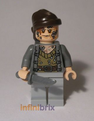 Lego Bootstrap Bill Minifigure From Set 4184 Pirates Of Caribbean Poc033