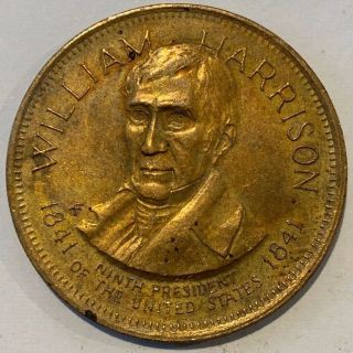 The 9th United States Us President William Harrison Medal/token/coin Usa