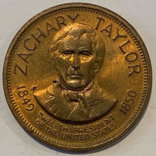 The 12th United States Us President Zachary Taylor Medal/token/coin Usa