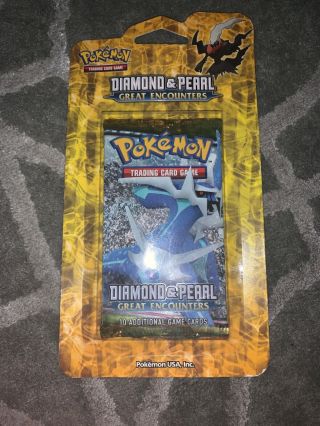 Pokemon Diamond And Pearl Great Encounters Blister Booster Pack 2008
