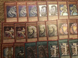 Yugioh Cyber Dragon Deck With Extra Deck