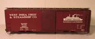 All Nation O Scale 2 Rail West India Fruit & Steamship 40 
