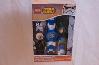 Lego Star Wars Luke Skywalker 31pc Buildable Watch Mini Figure 8020356 -