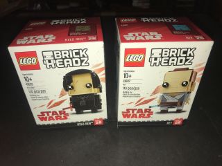 Lego Brickheadz - Star Wars Kylo Ren 26 And Rey 25 Series 2
