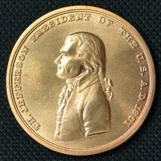 Thomas Jefferson President Of The U.  S.  " Peace And Friendship " Medal Ms Perfect