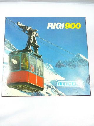 Vintage Rigi 900 Cable Car Railways Set Box Lehmann West Germany