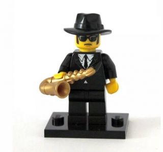 Lego Minifigures Series 11 71002 - Saxophone Player (jazz Musician)
