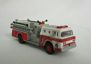 N Scale Athearn Fire Truck,  Engine 3 " County Fire Department "