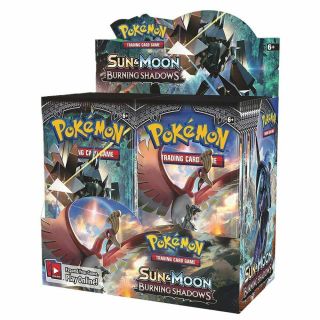 324pcs Pokemon Tcg Sun&moon Burning Shadows Booster Box Collectible Trading