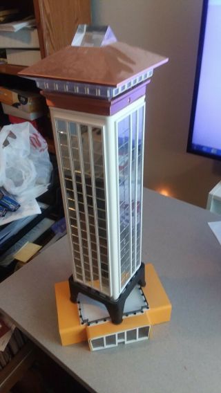 To Sell Custom N Scale City Building 22 " High Skyscraper - One Of A Kind