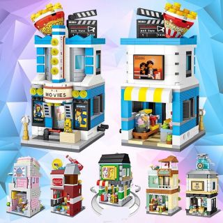 Mini Street Building Nanoblocks Toy For Kid And Adults Puzzle Set Uk