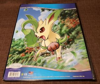 OFFICIAL Leafeon and Glaceon Pokemon Card Binder File TCG Majestic Dawn UltraPro 2