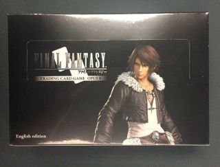Final Fantasy Tcg Booster Box Opus Ii 2