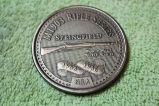 Token - Medal - Springfield M1903 Rifle Series - National Rifle Association