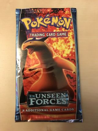 Pokemon Ex Unseen Forces Booster Pack Unweighed