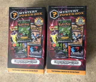 Pokemon - 2X Mystery Power Box - 5 Packs - English 2