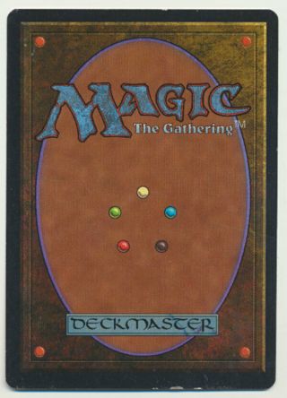 MTG Magic the Gathering Unlimited SIGNED Nightmare LP Light Play 2