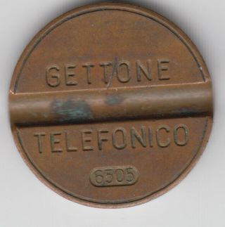 Christmas Offer - 30 Token.  Italy Telephone Token Gettone Telefonico 6505