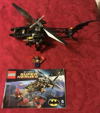 Lego 76011 Batman: Man - Bat Attack Complete No Box Retired Dc Comics Heroes