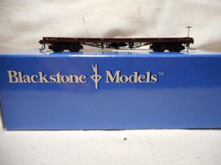 Blackstone Hon3 Scale Painted,  Unlettered D&rgw 30 Ft.  Flatcar (5)