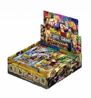 Dragon Ball Series 7 - Assault Of The Saiyans Booster Box W/ 2 Dash Packs