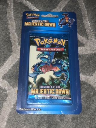 Pokemon Diamond And Pearl Majestic Dawn Blister Booster Pack 2008