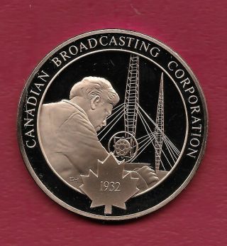 History Of Canada Medal - Canadian Broadcasting Corporation