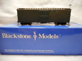 Blackstone Hon3 Scale 30 Ft.  Undecorated Economy Door Boxcar Custom Painted (2)