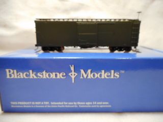Blackstone Hon3 Scale 30 Ft.  Undecorated Economy Door Boxcar - Custom Painted