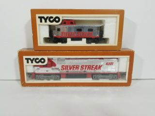 Tyco Ho Scale Silver Streak 4301 & 327