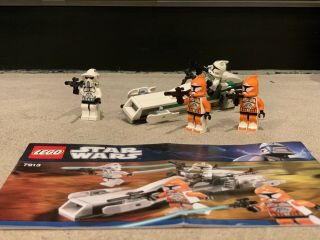 Lego Star Wars: 7913,  Clone Trooper Battle Pack,  100 Complete W Instructions