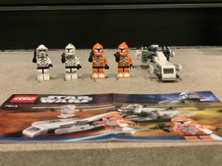 Lego Star Wars: 7913,  Clone Trooper Battle Pack,  100 Complete w instructions 2