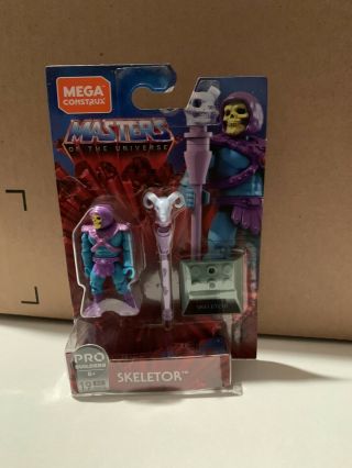 Mega Construx Masters Of The Universe Skeletor In Hand He - Man Motu