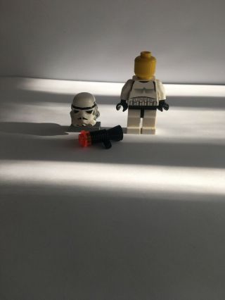Lego Star Wars Stormtrooper All Yellow Head Rare