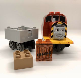 Complete Lego Duplo Thomas & Friends Salty The Dockyard Diesel Set 3352.  No Box