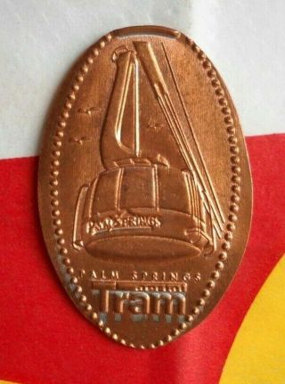 Palm Springs Aerial Tram Elongated Penny California Usa Cent Souvenir Coin