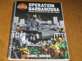 Brickmania Operation Barbarossa Instruction Book Military Lego Models