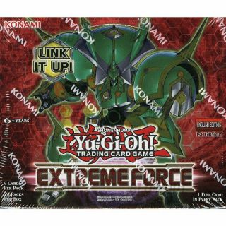 Yu - Gi - Oh Tcg Extreme Forces 1st Edition Factory Booster Box