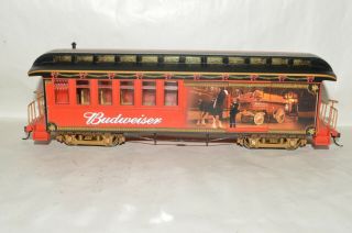On30 Scale Hawthorne Village Holiday Christmas Budweiser Beer Combine Car Train