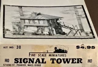 Fine Scale Miniatures Kit 30 - Signal Tower