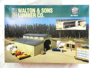 Walthers Cornerstone HO 933 - 3057 Walton & Sons Lumber Company Kit - NOS T63 2