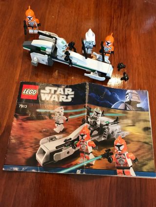 Lego Star Wars Series Clone Trooper Battle Pack (7913) Missing One Piece