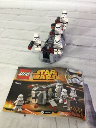 Lego 75078 Star Wars Rebels Imperial Troop Transport & Minifigures Not Complete